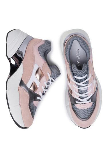 Pinko Сникърси Rubino 3 Sneaker PE 20 BLKS1 1H20PR Y5ZN Rosa/Grigio NI1 - Mera.bg