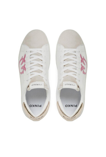 Pinko Сникърси Seattle Sneaker AI 23-24 BLKS1 101631 A18A Off White/Beige/Rosa J6Y - Mera.bg