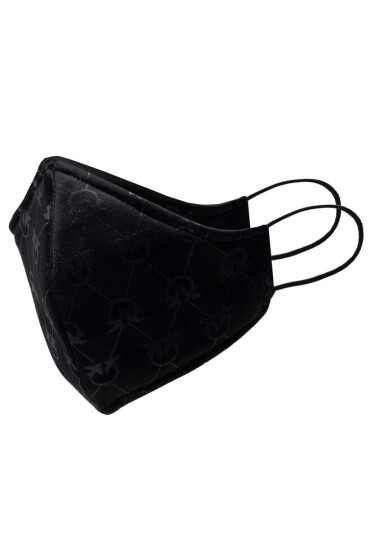 Pinko Текстилна маска Sociologia Mask Neoprene St.Monogram 20211 PRR 1N20D7 Y7RE Black Z99 - Mera.bg