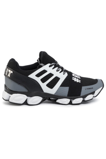 Plein Sport Сникърси Runner Original A19S USC0012 SXV002N Black/White 0201 - Mera.bg