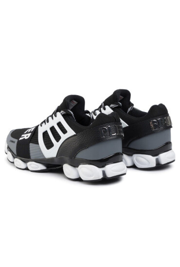 Plein Sport Сникърси Runner Original A19S USC0012 SXV002N Black/White 0201 - Mera.bg