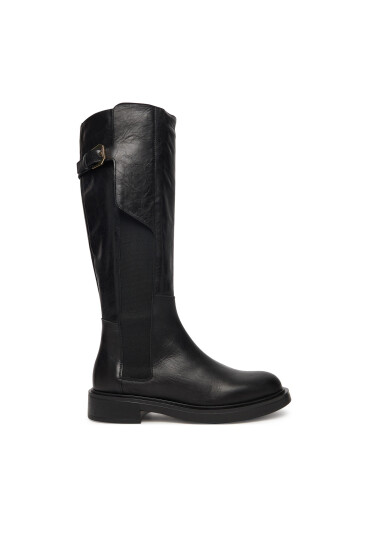 Pollini Ботуши SA26093G0NTK0000 Черен - Mera.bg