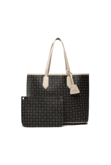 Pollini Дамска чанта TE8427PP06Q1100C Nero/Avorio - Mera.bg