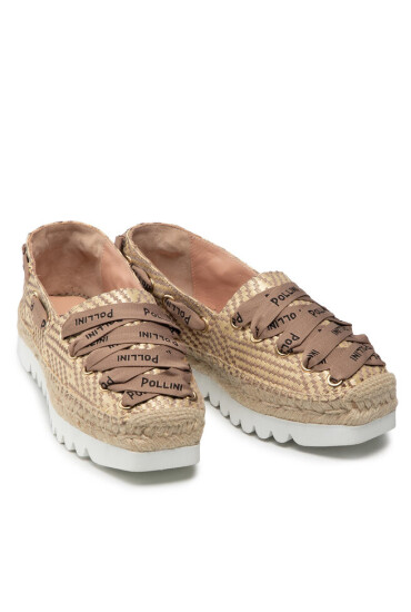 Pollini Еспадрили SA10304G0ETM0103 Rafia Juta - Mera.bg