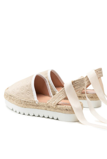 Pollini Еспадрили TA10134G0EQ2V110 Бежов - Mera.bg