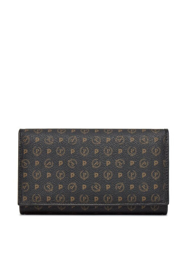 Pollini Голям дамски портфейл TE9000PP02Q1100A Nero - Mera.bg