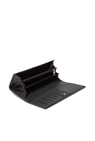 Pollini Голям дамски портфейл TE9000PP02Q1100A Nero - Mera.bg