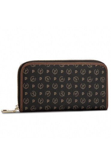 Pollini Голям дамски портфейл TE9001PP02Q1100D Черен - Mera.bg