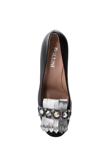 Pollini Обувки SA10118C05TD200A Bot.Nero/Botl.Arg - Mera.bg