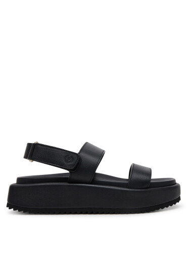 Pollini Сандали SA16155G1MTL0000 Черен - Mera.bg