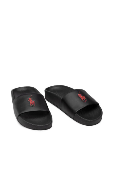 Polo Ralph Lauren Чехли Cayson 809793812001 Black/Red - Mera.bg