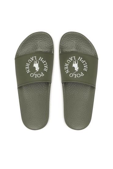 Polo Ralph Lauren Чехли P. Slide/Cb 809892947003 Sage Green/White Cr Logo - Mera.bg
