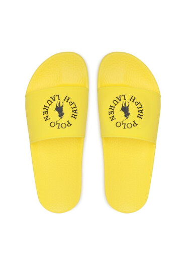 Polo Ralph Lauren Чехли P. Slide/Cb 809892947004 Lemon/Black Cr Logo - Mera.bg