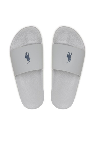 Polo Ralph Lauren Чехли Polo Slide 809892945008 Channel Grey/Navy Pp - Mera.bg