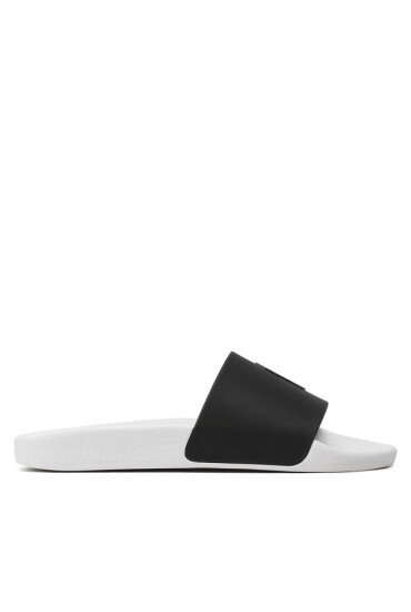 Polo Ralph Lauren Чехли Polo Slide 809892946003 Black/Safety Yellow - Mera.bg