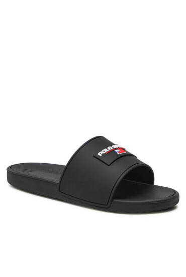 Polo Ralph Lauren Чехли Polo Sport Slide RF103346 Black/Black - Mera.bg