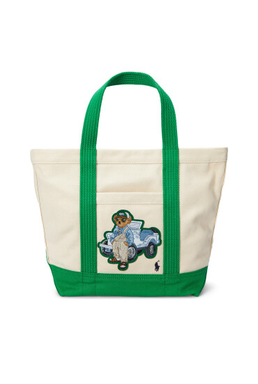 Polo Ralph Lauren Дамска чанта Sm Pp Tote 428937664001 Екрю - Mera.bg