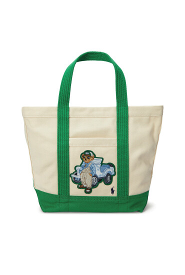 Polo Ralph Lauren Дамска чанта Sm Pp Tote 428937664001 Екрю - Mera.bg