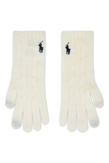Polo Ralph Lauren Дамски ръкавици 455907236003 Cream - Mera.bg