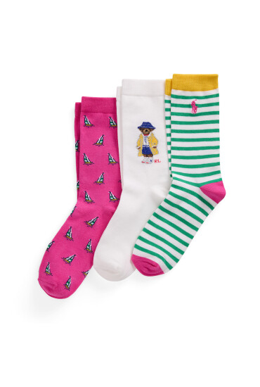 Polo Ralph Lauren Дълги чорапи 448969097001 Цветен - Mera.bg