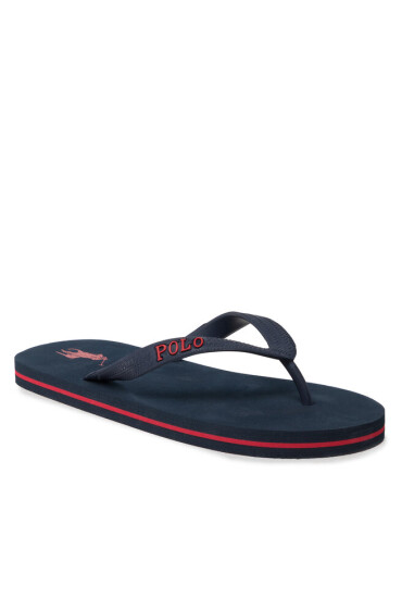 Polo Ralph Lauren Джапанки Camino II RF103439 Navy/Red - Mera.bg