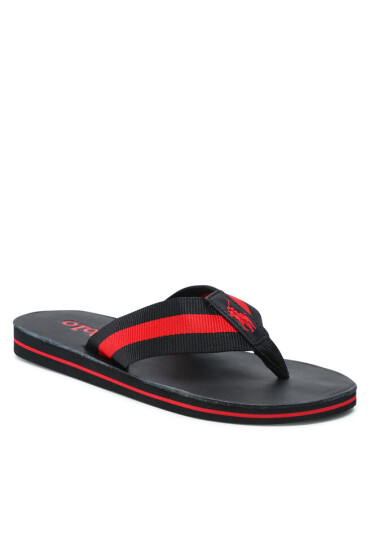Polo Ralph Lauren Джапанки Vintage Bolt 816861101006 Black/Red - Mera.bg