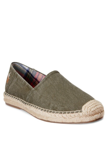 Polo Ralph Lauren Еспадрили Cevio Slip 803893744001 Defender Green - Mera.bg
