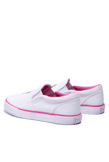 Polo Ralph Lauren Гуменки Bal Harbour II Bear RF103506 S White/Baja Pink - Mera.bg