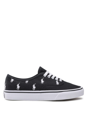 Polo Ralph Lauren Гуменки Keaton 816841209015 Black/White Aopp - Mera.bg