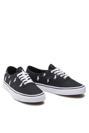 Polo Ralph Lauren Гуменки Keaton 816841209015 Black/White Aopp - Mera.bg