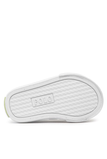 Polo Ralph Lauren Гуменки Sayer Ps RF104093 White Recycled Canvas/Navy/Citron w/ Citron PP - Mera.bg