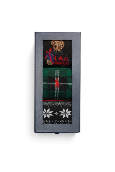 Polo Ralph Lauren Комплект 2 чифта дълги чорапи мъжки 449929120001 Gb Hol Bear/Tartan/Fairisle - Mera.bg