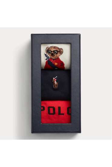 Polo Ralph Lauren Комплект 3 чифта дълги чорапи мъжки - Mera.bg