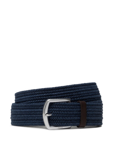 Polo Ralph Lauren Мъжки колан 35Mm Braid Stretch 405666041002 Тъмносин - Mera.bg