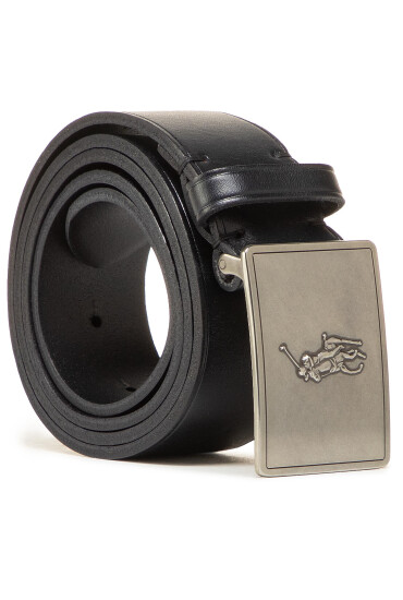 Polo Ralph Lauren Мъжки колан 36mm Pp Plaque Belt 405691693001 Черен - Mera.bg