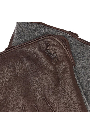 Polo Ralph Lauren Мъжки ръкавици 449891314002 Dark Brown - Mera.bg