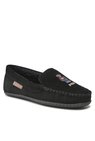 Polo Ralph Lauren Пантофи Collins Bear RF103884 Black - Mera.bg