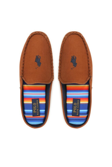 Polo Ralph Lauren Пантофи Collins Mule RF104204 Snuff Washed Chino/Stripe/Navy - Mera.bg