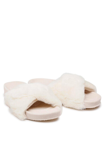 Polo Ralph Lauren Пантофи Eleone Cross Band Slide FLF5222ARL-CRM Cream - Mera.bg