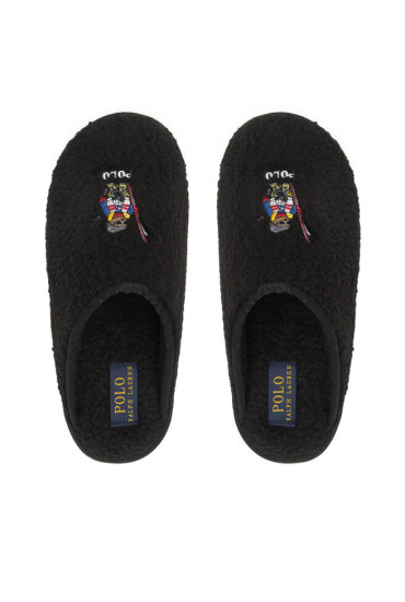 Polo Ralph Lauren Пантофи Kayleigh Scuff II Bear RF103880 Черен - Mera.bg
