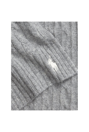 Polo Ralph Lauren Зимен шал 455898834002 Fawn Grey Heather - Mera.bg
