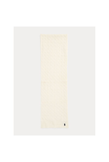 Polo Ralph Lauren Зимен шал 455898834003 Cream - Mera.bg