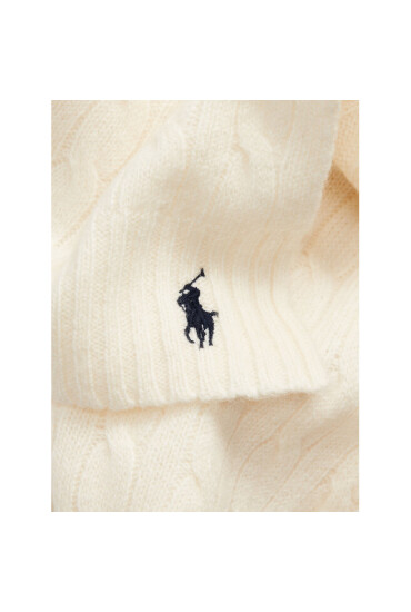 Polo Ralph Lauren Зимен шал 455898834003 Cream - Mera.bg