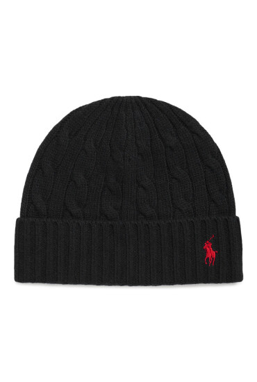 Polo Ralph Lauren Шапка 449891274001 Черен - Mera.bg