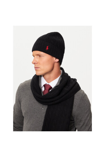 Polo Ralph Lauren Шапка 449959346001 Черен - Mera.bg