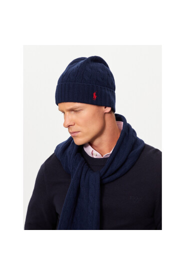 Polo Ralph Lauren Шапка 449959346002 Тъмносин - Mera.bg