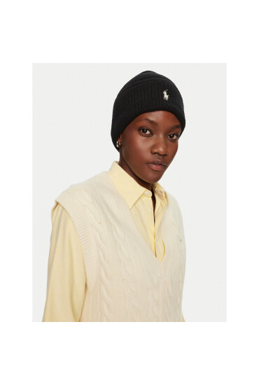 Polo Ralph Lauren Шапка 455954355007 Черен - Mera.bg