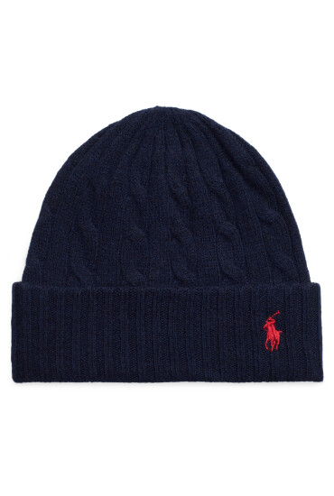 Polo Ralph Lauren Шапка 455956315003 Тъмносин - Mera.bg