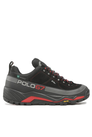 Polo Ralph Lauren Сникърси Harmon 809877997001 Black - Mera.bg