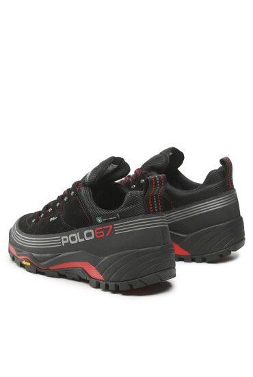 Polo Ralph Lauren Сникърси Harmon 809877997001 Black - Mera.bg